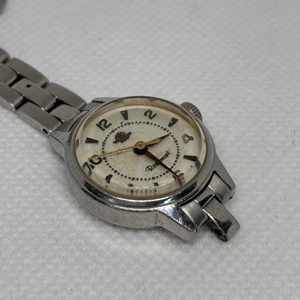 Rosemont Watch For Parts Not Working Ladies Watch Swiss Made - PARTS ONLY!